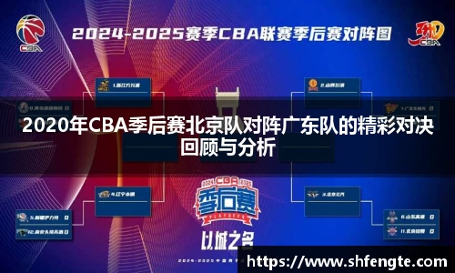 2020年CBA季后赛北京队对阵广东队的精彩对决回顾与分析